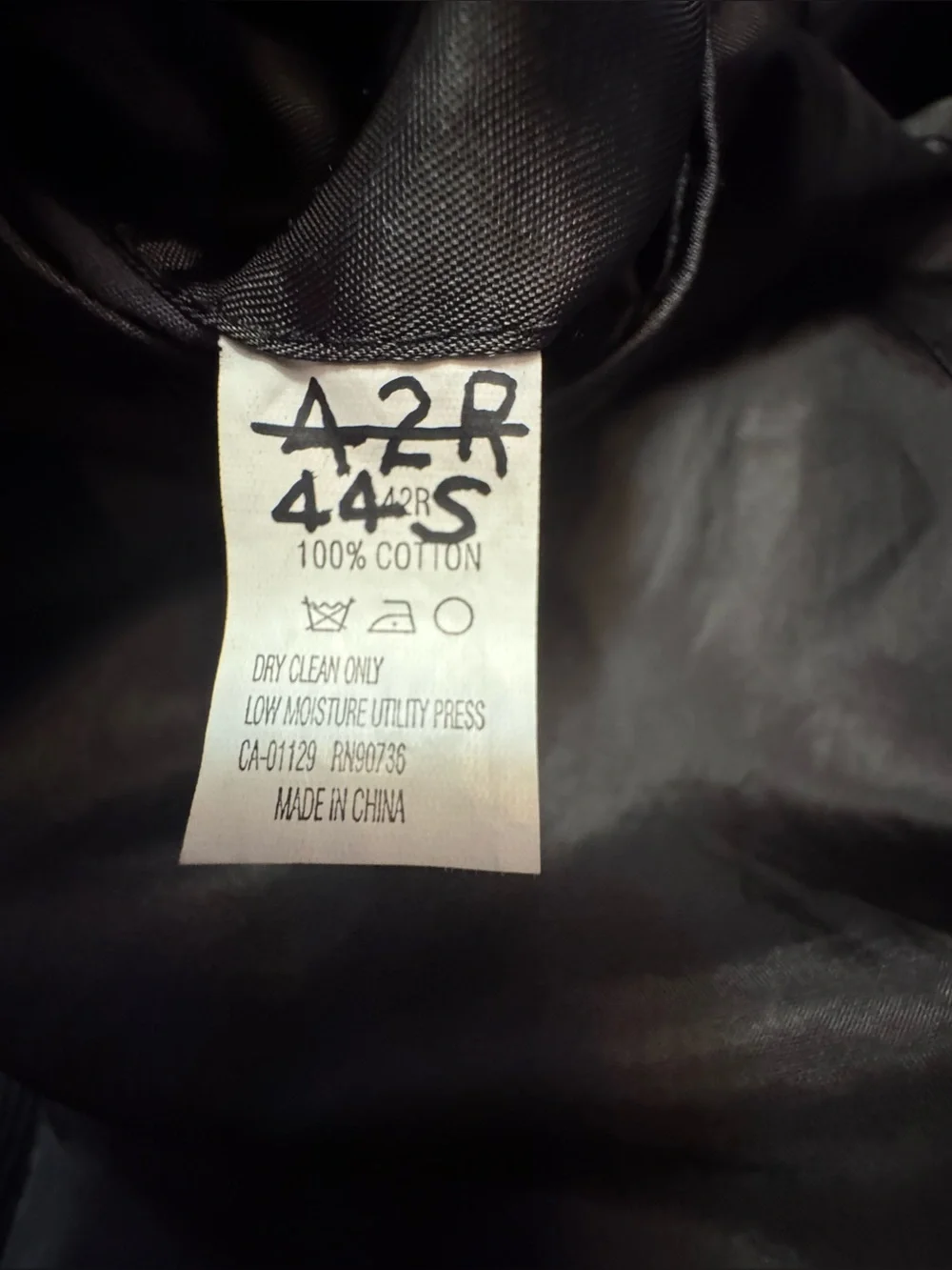 Lauren Ralph Lauren Black Corduroy Sport Coat 42R”